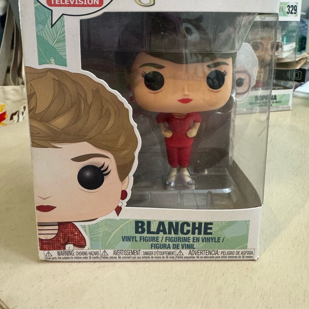 NIB (new in box) The Golden Girls “Blanche” Vinyl Figure (Funko)